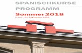 SPANISCHKURSE PROGRAMM Sommer 2018berlin.cervantes.es/imagenes/File/program_sommer_2018.pdf · B2.1 - B2.3: Aula Internacional 4 Nueva edición (Klett) - Lehrbuch: ISBN: 9783125157453