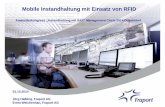 Mobile Instandhaltung mit Einsatz von RFID - oxando.com · Mobile Instandhaltung mit Einsatz von RFID Anwenderkongress „Instandhaltung mit SAP“ Management Circle 2014 Düsseldorf
