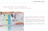 NEXUS / MOBILE · PDF fileTitle: Broschuere mobile Lösungen Author: NEXUS Subject: mobile Lösungen Keywords: Mobile, Mobile Lösungen, NEXUS, Krankenhaus, Klinik, App, Apps, NEXUS