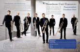 Trombone Unit Hannover - Home - Dr. Andreas … · Trombone Octet Trombone Unit Hannover „Butterweiche Melodik, permanent wech- ... PROGRAMME/S • Sound Explosion Durch die Jhdte.