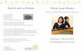 Flyer Podium junger Musiker - wildbad.de · Nikolai Kapustin (geb. 1937) Aus: Sinfonietta Op.49 I Overture – Allegro – II Slow Waltz – Larghetto – IV Rondo – Presto Das