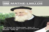Nr. 29 – JUNi 2014 Mathe-LMU - Startseite ... · 292 S. 170 Abb. Brosch. € (D) 19,99 ... An der LMU vertritt Herr Bachmann in der Forschung und Lehre die Angewandte Ana-lysis