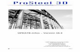 UPDATE-Infos – Version 16 - weyer-edv.de · Seite 2 Vorwort Dieses Dokument beschreibt in Stichpunkten die wichtigsten Neuerungen und Funktionserweiterungen von ProSteel 3D in der