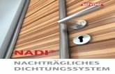 4455-4 Nadi Image · Unauffällig dicht! Mit NADI® bietet Athmer ein innovatives Dichtungssystem zur nachträglichen Montage. NADI® verbessert die Schalldämm-werte und ...