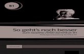 SG GOETH OSD LHB kon - klett.gr · 2 So geht´s noch besser zum Goethe-/ÖSD-Zertifikat B1 Lehrerheft Weitere Komponenten: Testbuch mit 3 Audio-CDs 978-960-6891-72-4 Testbuch mit