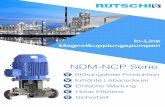 Plaquette NDM-NCP DE v3 - grupperutschi.com · Rütschi Fluid AG Herzogstrasse 11 CH-5200 Brugg, Switzerland Tel : +41 56 460 55 00 ... 4 Größen auf Lager : NDM-NCP 4-160 / 4-200