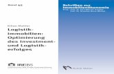 080505 Dissertation Mahler - epub.uni-regensburg.de · I Geleitwort der Herausgeber Die Dissertation von Kilian Mahler greift mit der Analyse von Logistikimmobilien aus der Perspektive