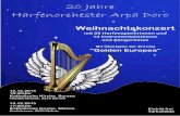 20 Jahre Harfenorchester Arpa Doro · Christina Jakob (Klavier, Keyboard) Jaroslav Havlin (Saxophon, Klarinette) Jitka Ott-Vihan (Gesang) Julia Kolb (Querflöte) Karel Vihan (Kontrabass)