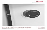 Corona Mifare - burg.de · Bedienungsanleitung  B-Smart-Lock Corona Mifare DE Corona Mifare ˜SMART˜LOCK˜SMART˜LOCK CORONA