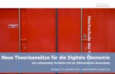 Neue Theorieansätze für die Digitale Ökonomie - … · “Socialnomics is a massive socioeconomic shift.” […] We are at the start We are at the start of a newer and brighter