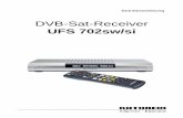 9362867e, Betriebsanleitung DVB-Sat-Receiver UFS … · Programm-Block verschieben 27 Programm-Block löschen 28 ... (Software-Update über Satellit) 49 Video-/DVR-Recorder–Anschluss