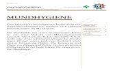 MUNDHYGIENE - Startseite · 2016 Ð Schweizerischer Drogistenverband SDV, CH-2502 Biel Alle Rechte vorbehalten. Nachdruck und Weiterverbreitung nur mit ausdr cklicher Genehmigung