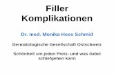 Die ersten Zürcher Dermatologischen Fortbildungstage … · Dr. med. Monika Hess Schmid Dermatologische Gesellschaft Ostschweiz Schönheit um jeden Preis- und was dabei ... Hess