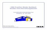 IKEA Frankfurt Nieder-Eschbach Neubau eines … · Verkaufsfläche maximal ca. 25.500 m² ... - Aufstellung Bebauungsplan Nr. 848 „Südlich Züricher Straße“ ... Änderung FNP