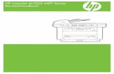 HP LaserJet M1522 MFP Series - h10032. · 4 Verwenden des Produkts mit Macintosh Software für Macintosh ..... 32