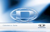 CobraNet vs. Dante - dealer-   vs... · PDF fileCobraNet vs. Dante • Digital Audio
