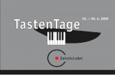 TastenTage im Zehntstadel - Zehntstadel Leipheim / …klaeranlage-leipheim.de/.../TastenTageBroschuere.pdf · 2005-03-31 · No. IX aus »Play Piano Play« Friedrich Gulda A Touch