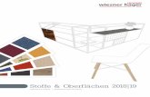 Stoffe &Oberfl¤chen 2018 19 - wiesner-hager.com .20 %coton;ne contient pas de PVC Largeur du tissu