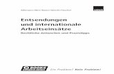 Entsendungen und internationale Arbeitseinsätze Inhalt · Ein Problem? Kein Problem! CIP-Kurztitelaufnahme der deutschen Bibliothek Entsendungen und internationale Arbeitseinsätze