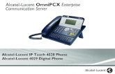 Alcatel-Lucent OmniPCX Enterprise Communication .Bedienungsanleitung 3 How Einleitung Durch den Kauf
