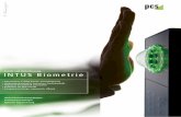 INTUS Biometrie - PCS · Biometrie Sensor-Kamera erstellt Bild (5 MB) Sensor sendet Infrarot-strahlung an die Hand, venöses Blut absorbiert Strahlung Software erstellt Template (0,8
