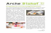 Biohof Newsletter 1 2017 - Arche Zürich · Arche-Betrieben immer wieder frischen Wind in die Angebote und tragen positiv zur Stimmung bei. ... Manuel Meuli hat zusammen mit einem