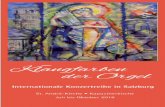 Klangfarben der Orgel 2018 final · Internationale Konzertreihe in Salzburg St. Andrä-Kirche • Kapuzinerkirche Juli bis Oktober 2018 Klangfarben der Orgel Kartenpreise 13. Juli