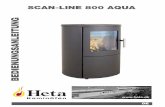 SCAN-LINE 800 AQUA - energie-und-schornstein.de · 4 • Der Schornstein und/oder das Rauchrohr sind verstopft. • Das Hausinnere ist zu dicht isoliert, so dass keine Frischluft