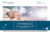 SAP erfolgskurse · PDF fileSAP SE bieten wir Ihnen im Bereich der geförderten SAP-Weiterbildungen Qualität, ... AC205 Einzelabschluss • Monats- und Jahresabschluss im Financial