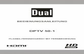 DPTV 50-1 - Willkommen bei Dual DPTV 50-1.pdf · Menü Ton ... TV und Videorecorder ... (HD READY)(SXGA)(ECO PIP)(S)-50114907.p651 03.09.2007, 15:19 - 2 - Tasten auf der Fernbedienung