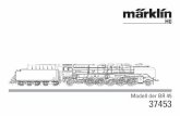 Modell der BR 45 37453 - Märklin · et l’accélération du traﬁc ferroviaire nécessitèrent la conception d’une machine lourde pour la traction de trains marchandises.