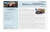 Editorial Abstichhaube am KRS-Mischzinnofen - gdmb.de · 5 1 / 2014 Contents Jens Gutzmer 54 Geometallurgie – warum Metallurgen mit Geowissenschaftlern kommunizieren sollten Geometallurgy