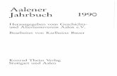 Aalener Jahrbuch Friedrich... · Als Student in Erlangen war er beliebter Kumpan der Fuhrleute, ... und das Joch der Beamtung waren zuviel für einen, der wie ein Vogel so frei leben