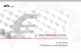 DirectInvoiceControl DE - AFI Solutions GmbH · PDF fileBMF-Schreiben „Vereinfachung der elektronischen Rechnungsstellung ... (Geschäftsbriefe, Verträge, ... 70597 Stuttgart, Germany