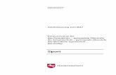 Sport - PDF fileNiedersachsen . An der Weiterentwicklung des Kerncurriculums für das Unterrichtsfach Sport im Sekundarbereich II ... ‒ Bereitstellung von Entscheidungshilfen bei