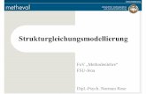 FoV „Methodenlehre“ FSU-Jena Dipl.-Psych. Norman · PDF fileParameterschätzung, Modelltest & Fit Indizes bei SEM Forschungsorientierte Vertiefung - Methodenlehre Dipl.-Psych.
