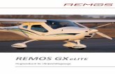 REMOS FHB UL GXeLITE Rev03€¦ · Ultraleichtflugzeuge BFU 10/94 und LTF-UL 2003 mit dem ... Beim Fliegen mit ausgefahrenen Klappen gel-ten folgende Höchstgeschwindigkeiten: