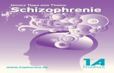 Unsere Tipps zum Thema: Schizophrenie · Je früher ein Psychiater die Diagnose einer Schizophrenie stellen und mit einer fachgerechten Behandlung beginnen kann, um so günstiger
