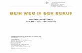 Materialsammlung zur Berufsorientierung · Vorwort Die Landeshauptstadt München verfügt über eines der attraktivsten Ausbildungs-platzangebote der Bundesrepublik Deutschland. Trotzdem