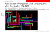 Kanton Bern Gesetzliche Vorgaben und Umgang mit .Kanton Bern Gesundheits- und F¼rsorgedirektion