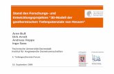 Stand des Forschungs- und Entwicklungsprojektes '3D … · Ausbisslinien Isolinien (Seismik) Hoppe & Mittelbach (1999) 4. Tiefengeothermie-Forum | 15. September 2009 | Darmstadt 4