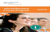 Jahresüberblick Course Program - … · •For one-on–one instruction, please contact sprachenzentrum@univie.ac.at en. Fremdsprachenkurse d e A 1/1 . A1/2 * A1/3* A2/1 A 2/3* B