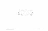 Programmierung II Einführung in C# - dblabor.fh …dblabor.fh-stralsund.de/skripte/Skript Programmierung II.pdf · Fachhochschule Stralsund. Programmierung II - 2 - 1 Einleitung