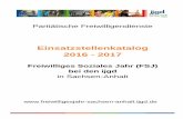 Einsatzstellenkatalog 2016 - 2017 - Startseite - ijgd ... · Bitterfeld / Wolfen ... ASB- Pflegeheim Dessau ... Die Villa Jühling ist eine wunderschöne Villa im grünen Stadtteil