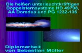 : Ku¨nstlerische Darstellung eines akkretierenden sdO ... · Die heißen unterleuchtkr¨aftigen Doppelsternsysteme AA Doradus, HD 49798 und PG 1232-136 Diplomarbeit vorgelegt von