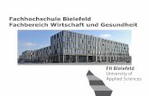 Fachhochschule Bielefeld Fachbereich Wirtschaft … · Bachelor Berufliche Bildung Pflege Fachhochschulreife oder eine als gleichwertig anerkannte Vorbildung Berufsausbildung Pflege
