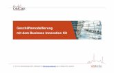 Geschäftsmodellierung mit dem Business Innovation Kit€¦ · Innovationsstrategie Kundenintegration Geschäftsmodelle Workshops /// Prof. Dr. Henning Breuer, 2014 ... Chancen und