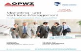 OPWZ · der Kundenintegration in den Innovationsprozess ... n Aktuelle Herausforderungen und Chancen n Nachhaltige Unternehmensführung, mit sozialer Verantwortung