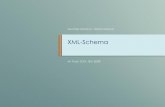 XML-Schema - web- · PDF fileEinführung in die Thematik XML und XML-Schema Kennenlernen der technischen Grundlagen von XML-Schema Wie wird ein XML-Schema Schritt für Schritt aufgebaut