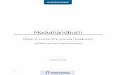Modulhandbuch - Startseite€¦ · Projektarbeit, Seminar 3,0 3,0 Masterarbeit ... und Vergütungsmanagement“ über die gesamten Lehrinhalte des Moduls „Bauprojektmanagement ...